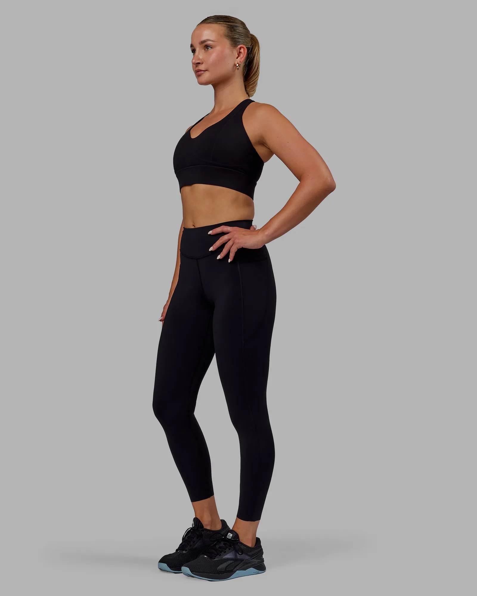 Elite 7/8 Length Leggings - Black