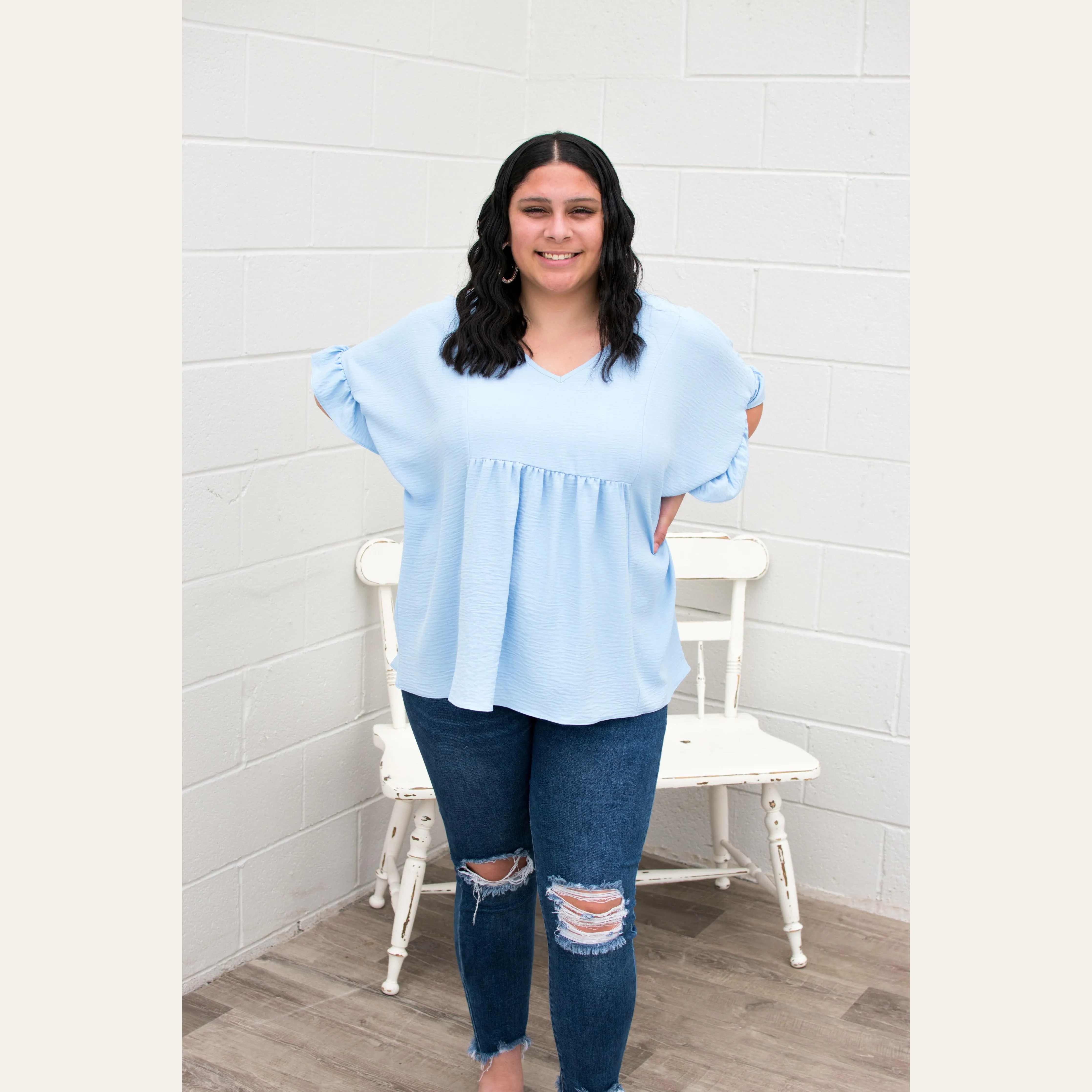 Erica's Babydoll Top