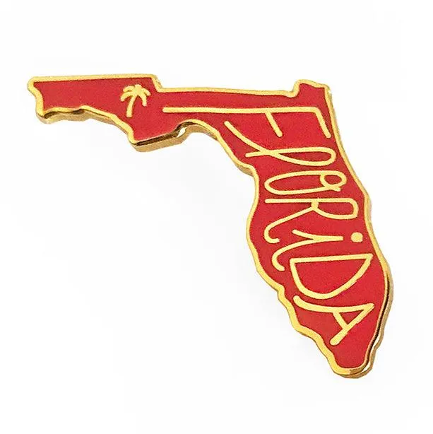 Florida Enamel Pin