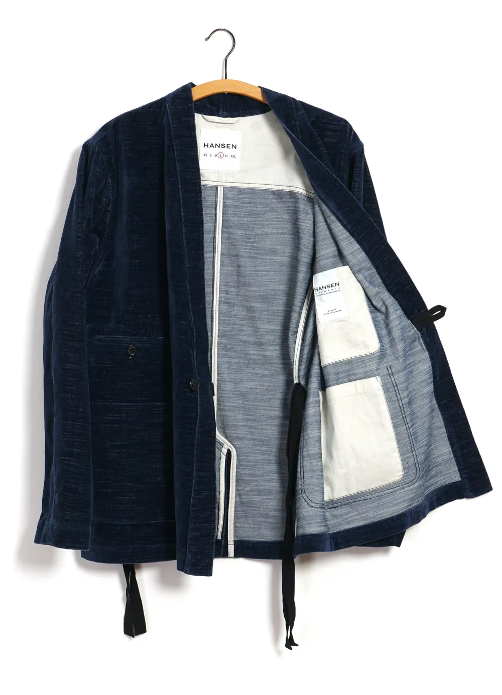 FOLKE | Scarecrow's Jacket | Velvet Indigo