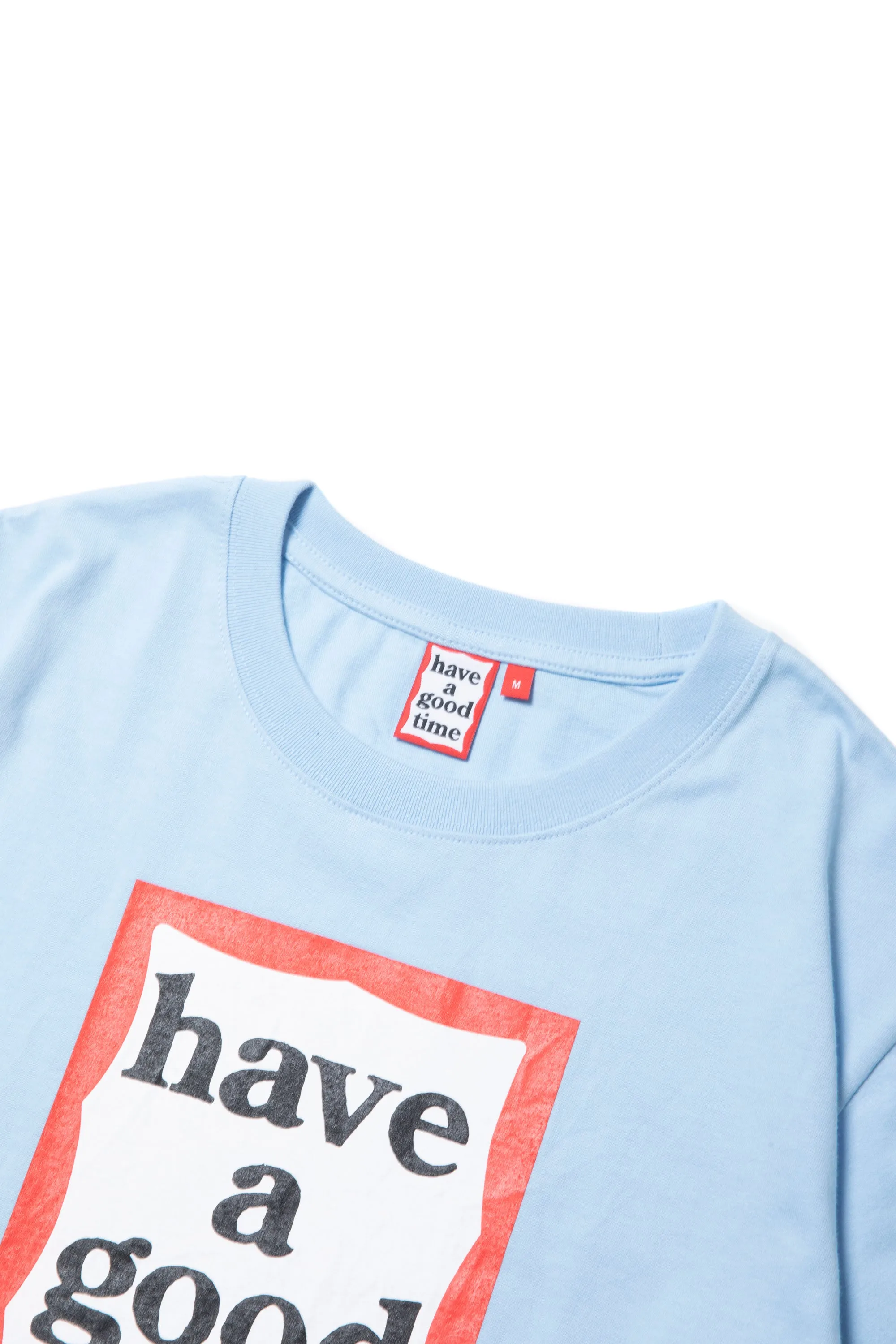 FRAME S/S TEE POWDER BLUE