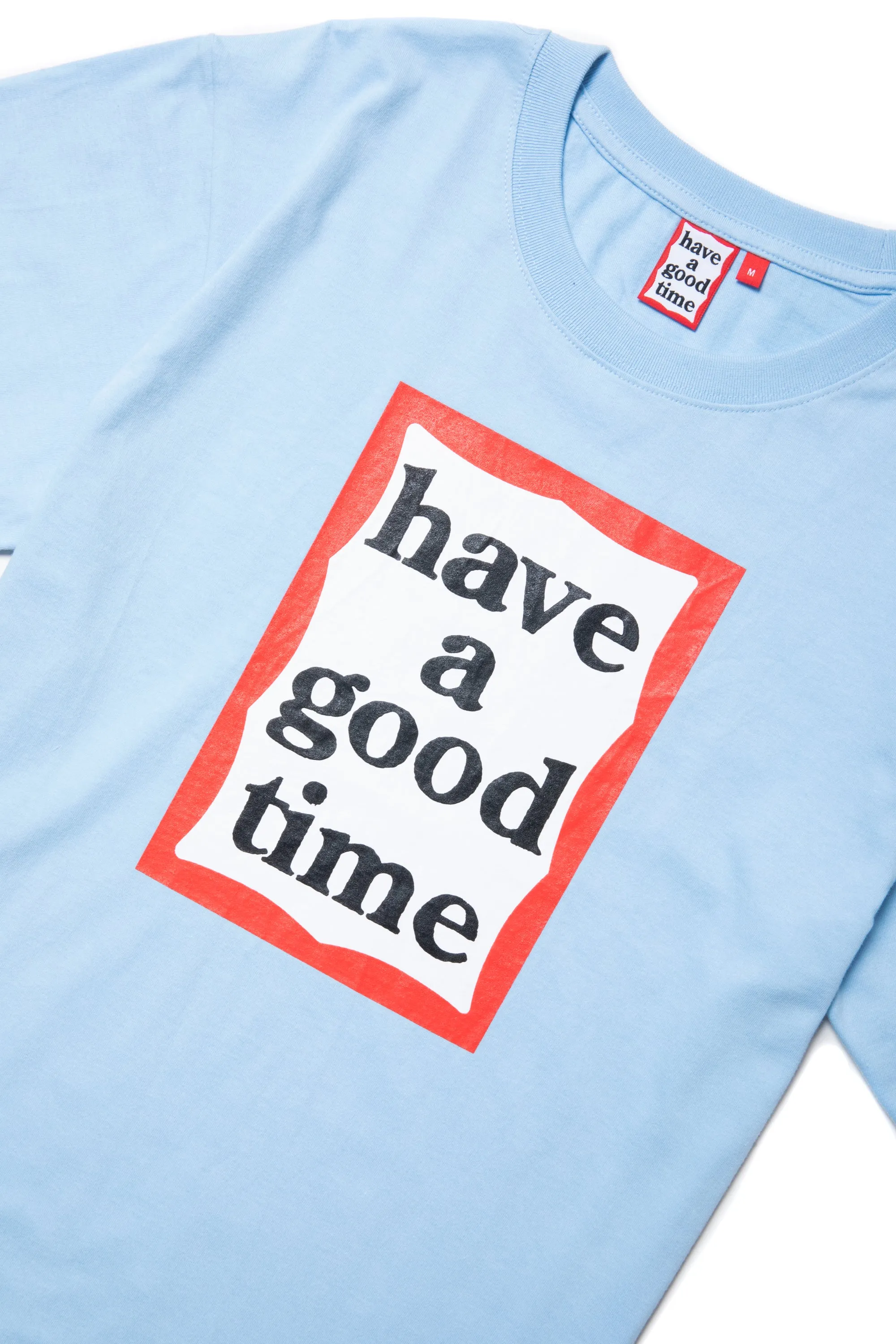 FRAME S/S TEE POWDER BLUE