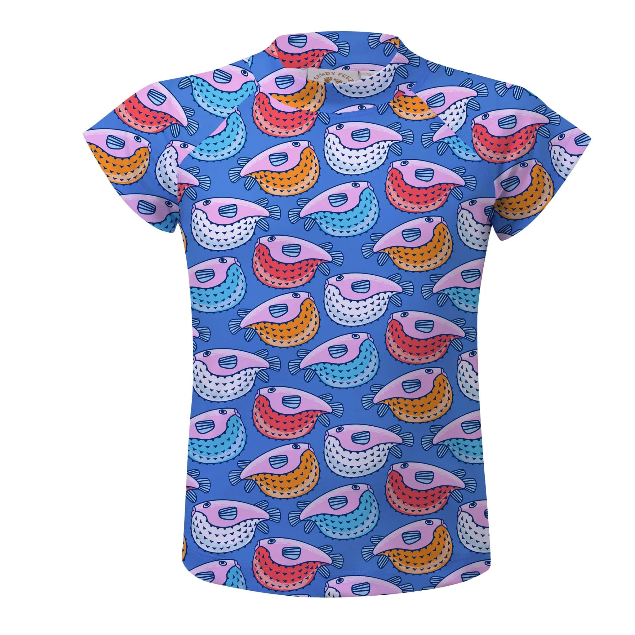 Fugu Rainbow Short Sleeve Rashie