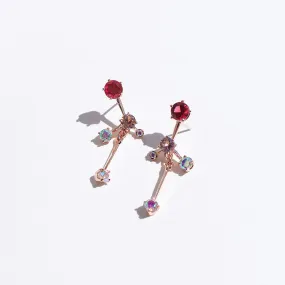 Grand Gems (M) Earrings [Princess kiss/Unicorn gems]