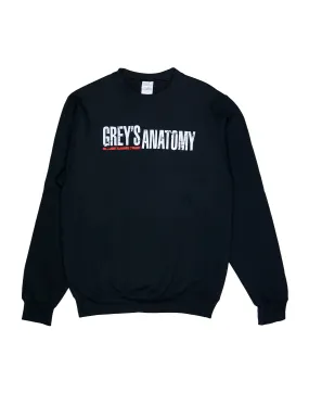 Grey's Anatomy - Distressed Logo Crewneck Sweatshirt