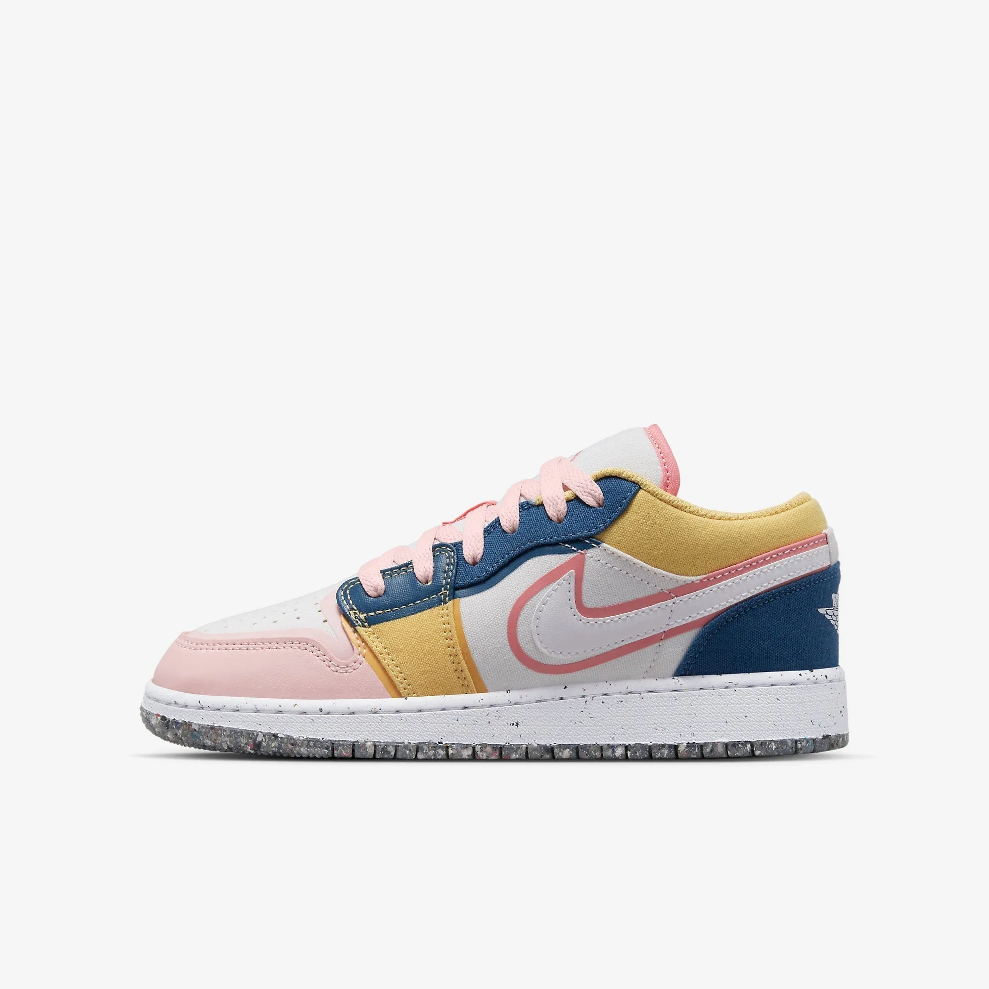 (GS) Air Jordan 1 Low SE 'Multi-Color Canvas' (2023) DV1323-100