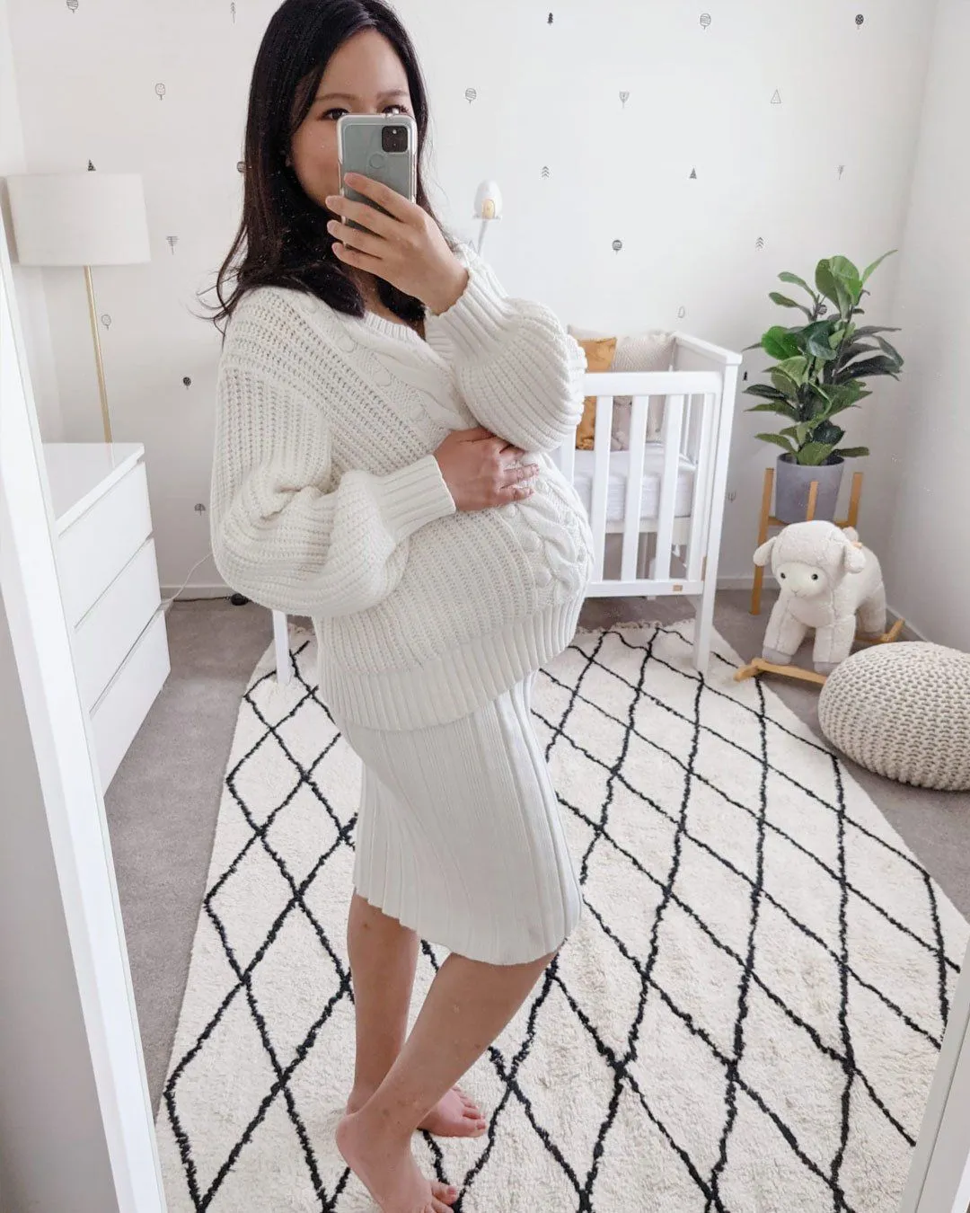 Hailey Knit - White