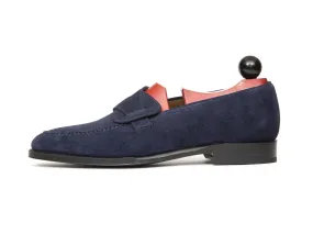 Hawthorne - MTO - Dark Blue Suede - TMG Last - Single Leather Sole