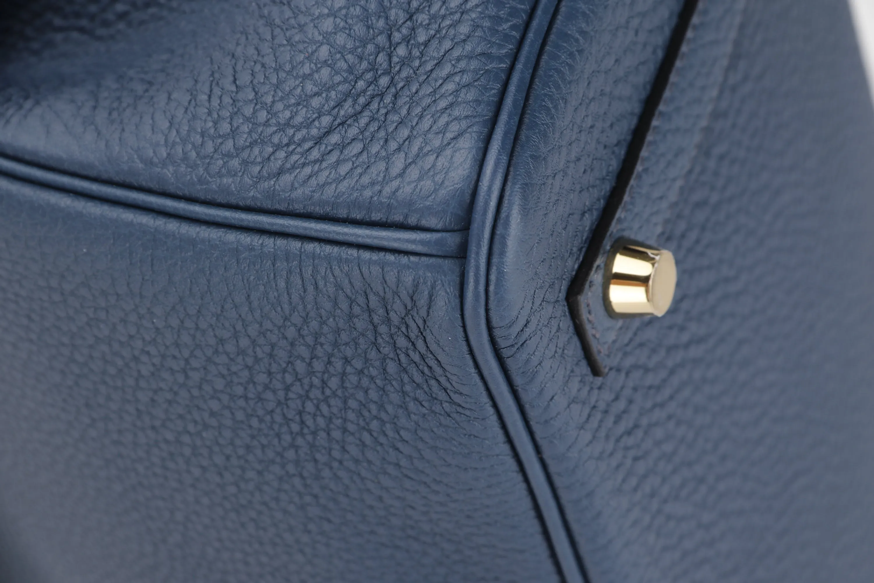 HERMES BIRKIN 30 (STAMP Z) BLUE DE PRUSSE TOGO LEATHER GOLD HARDWARE, WITH KEYS, LOCK, RAINCOAT, DUST COVER & BOX