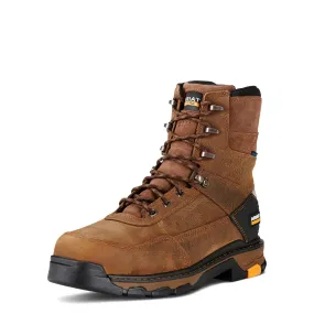 Intrepid 8in Waterproof Composite Toe Work Boot Rye Brown