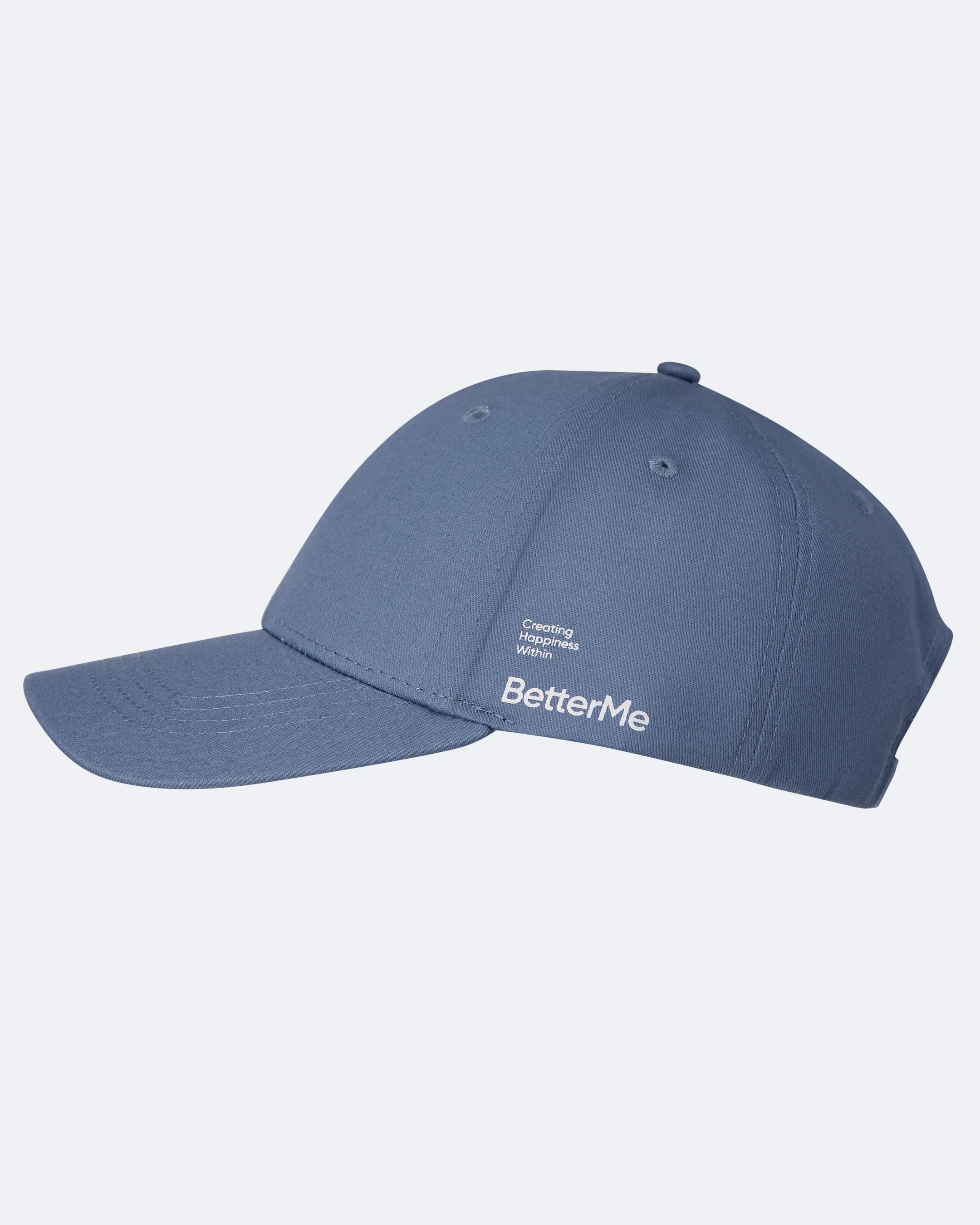 Iris Blue Strapback Hat