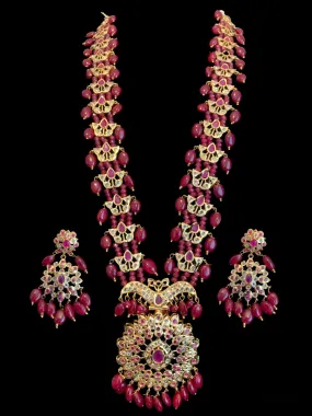 Kashf hyderabadi Rani haar in rubies  ( SHIPS IN 3 WEEKS )