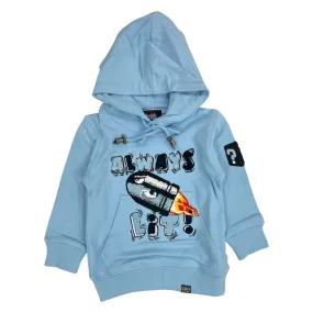 Kids Always Lit Hoodie (Baby Blue)