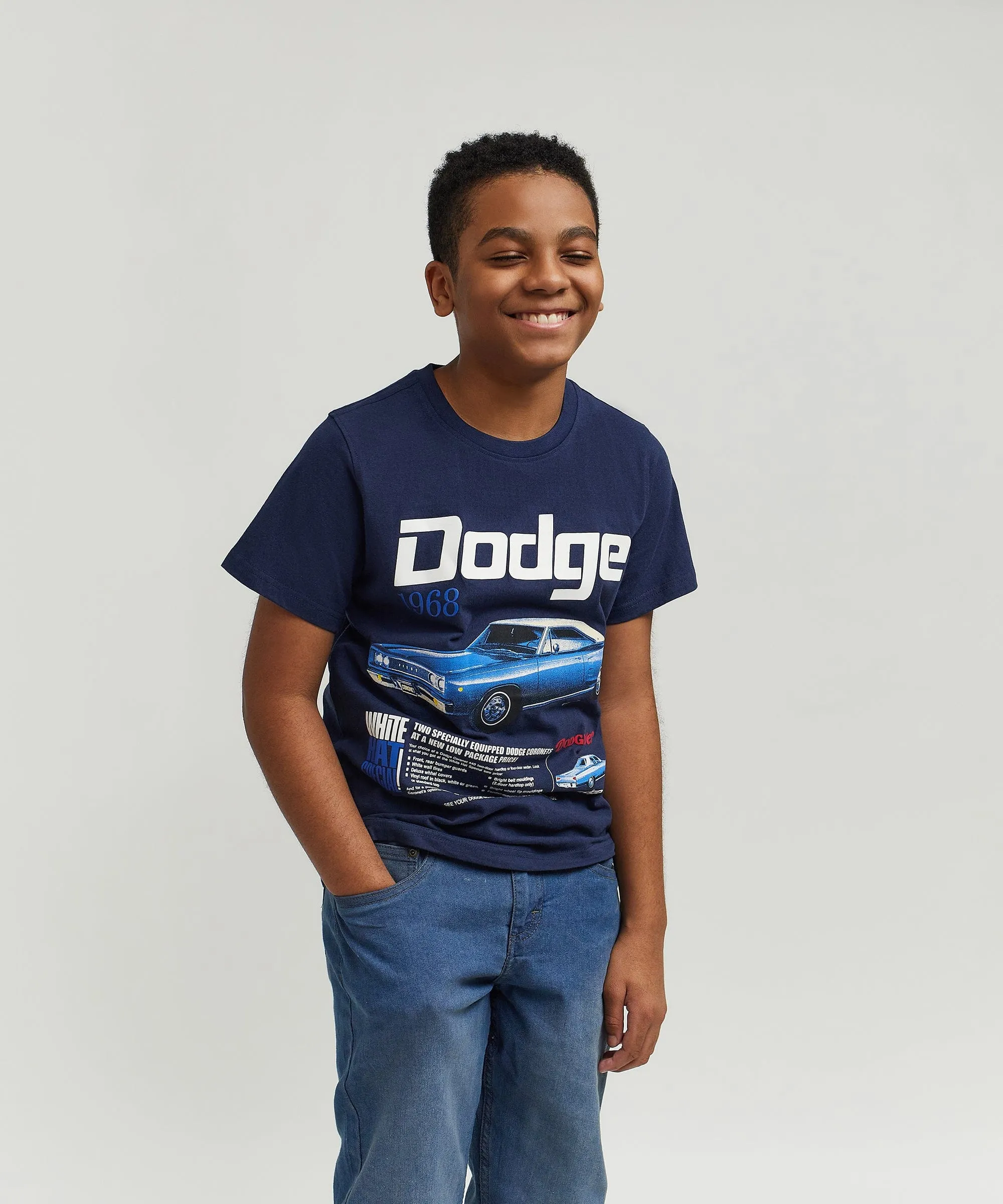 Kids Dodge Special Tee - Dark Blue