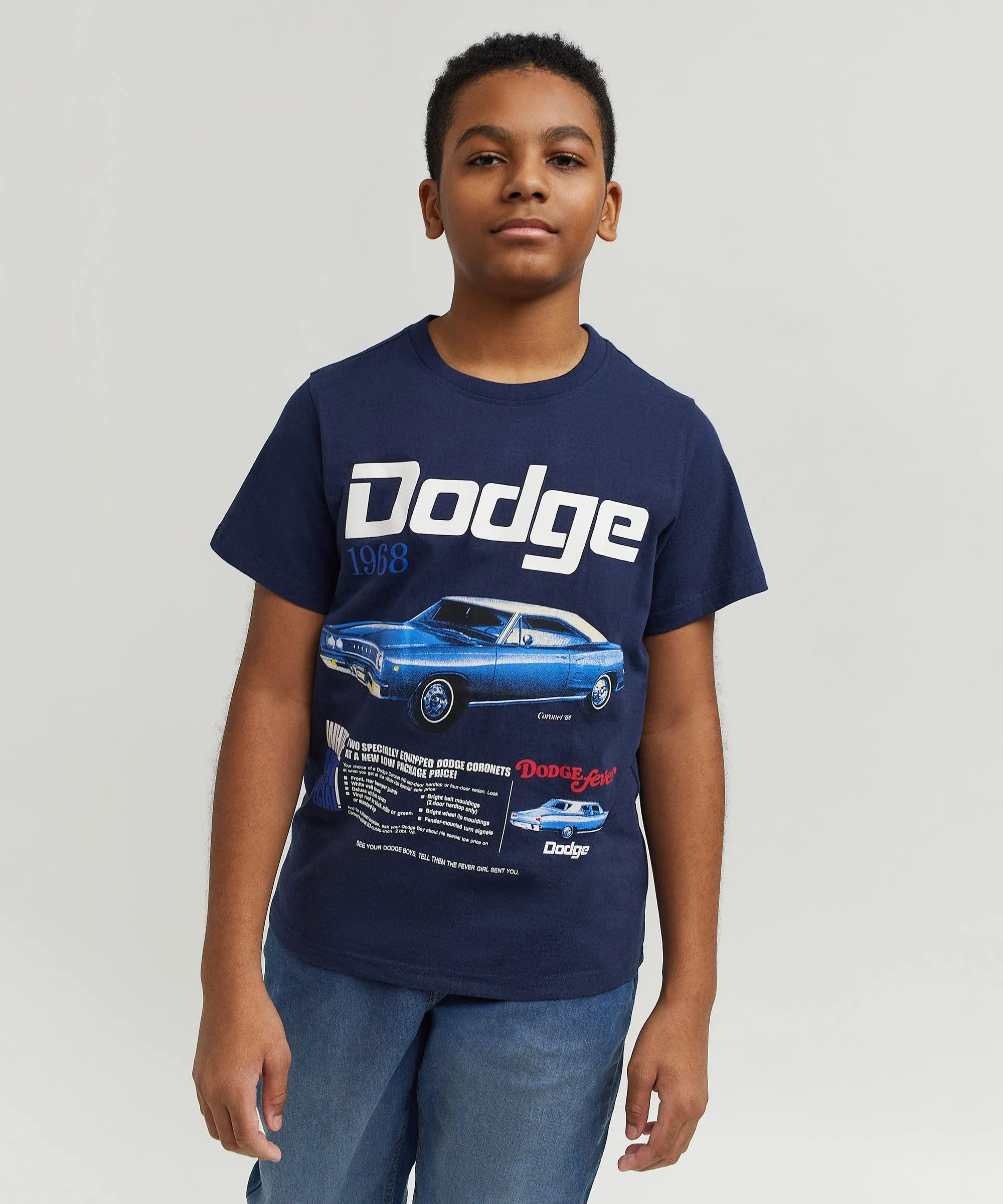 Kids Dodge Special Tee - Dark Blue