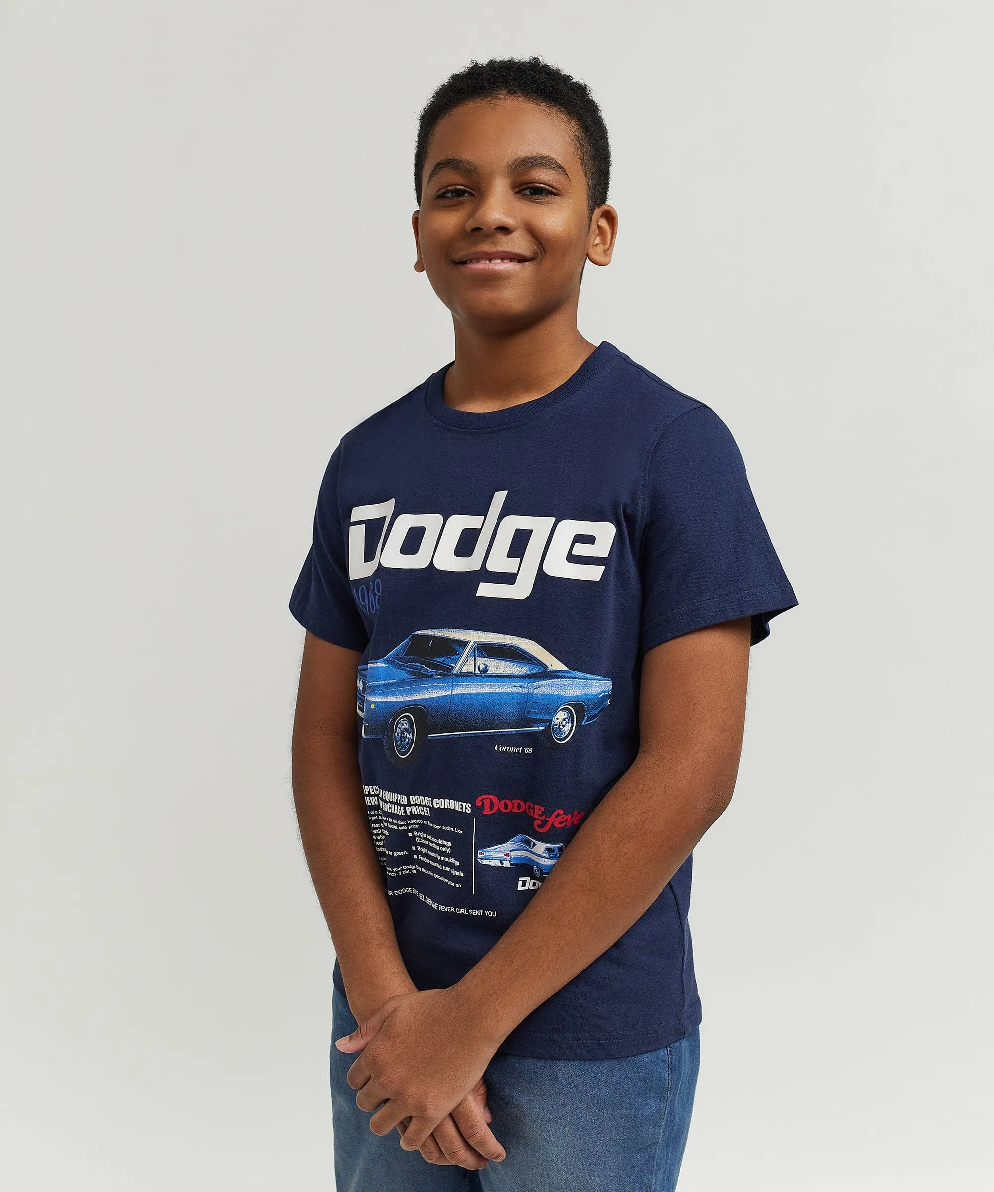 Kids Dodge Special Tee - Dark Blue