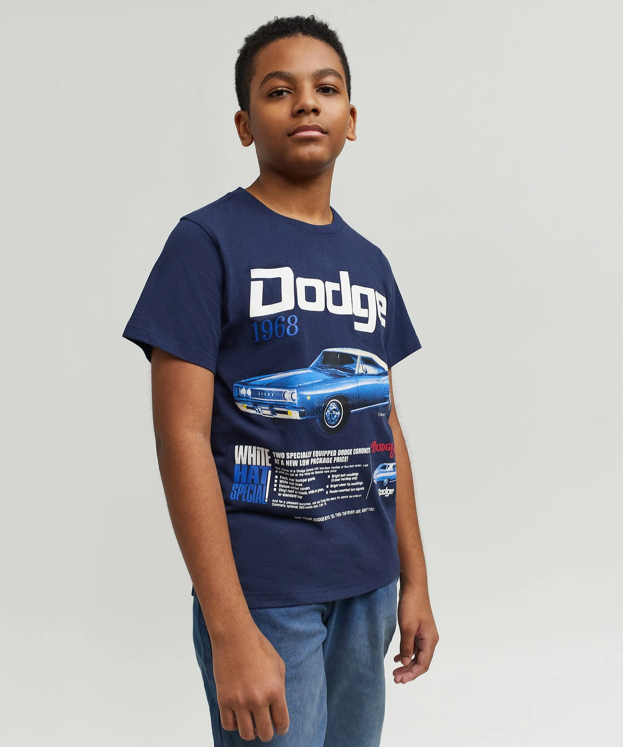 Kids Dodge Special Tee - Dark Blue