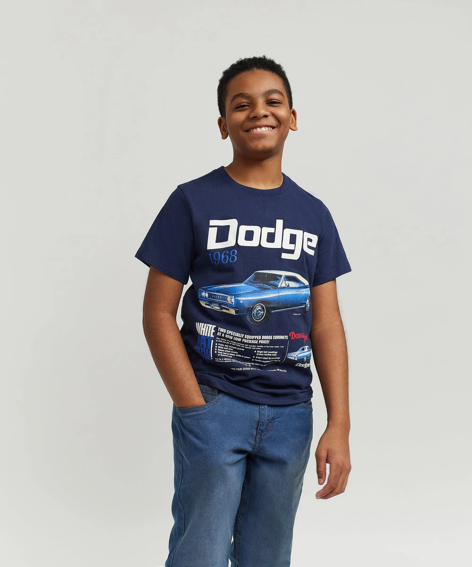 Kids Dodge Special Tee - Dark Blue