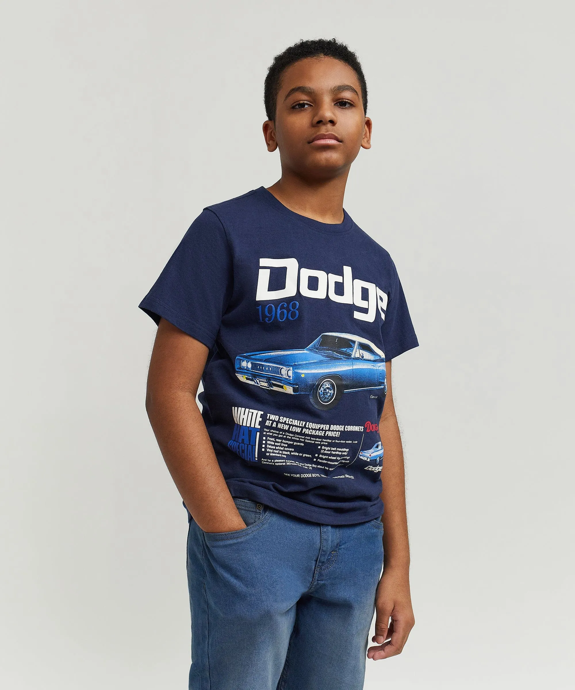 Kids Dodge Special Tee - Dark Blue