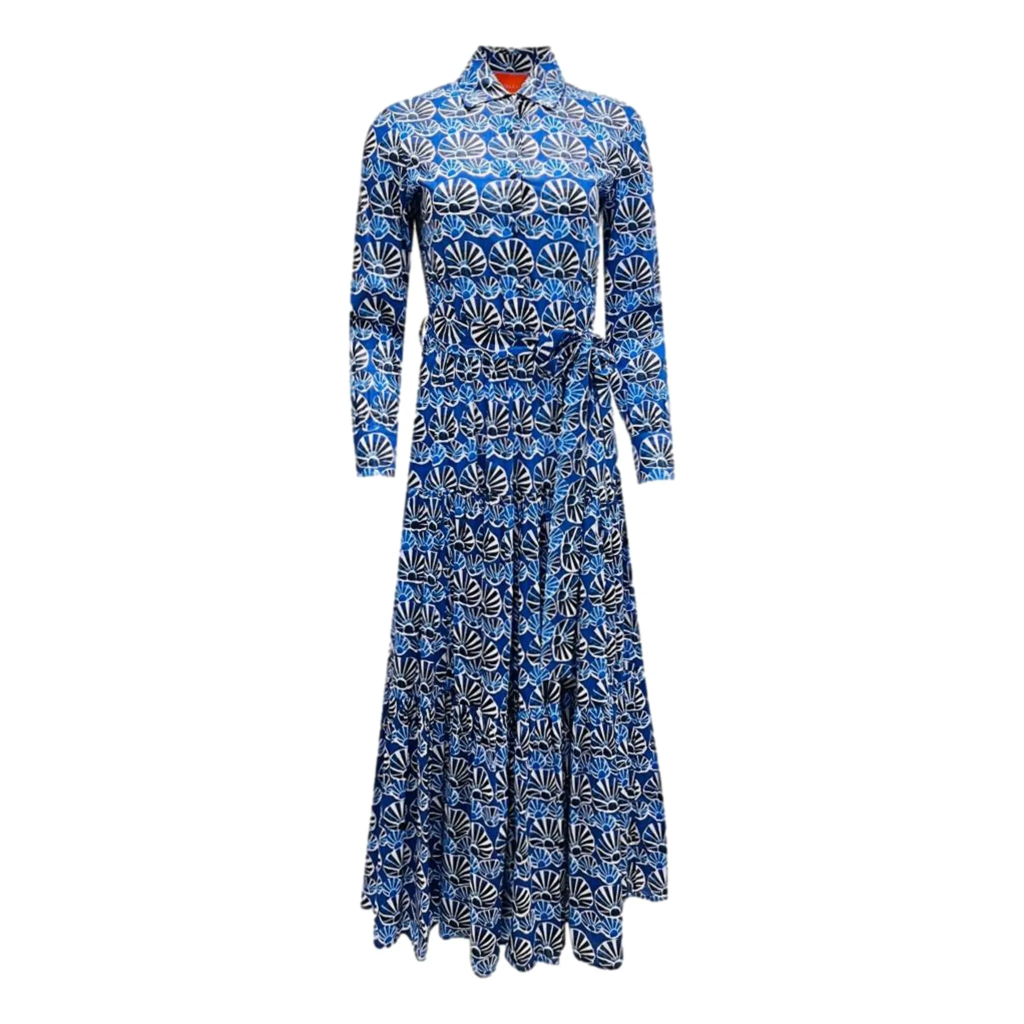 La Double J Cotton Printed Shirt Dress. Size XS