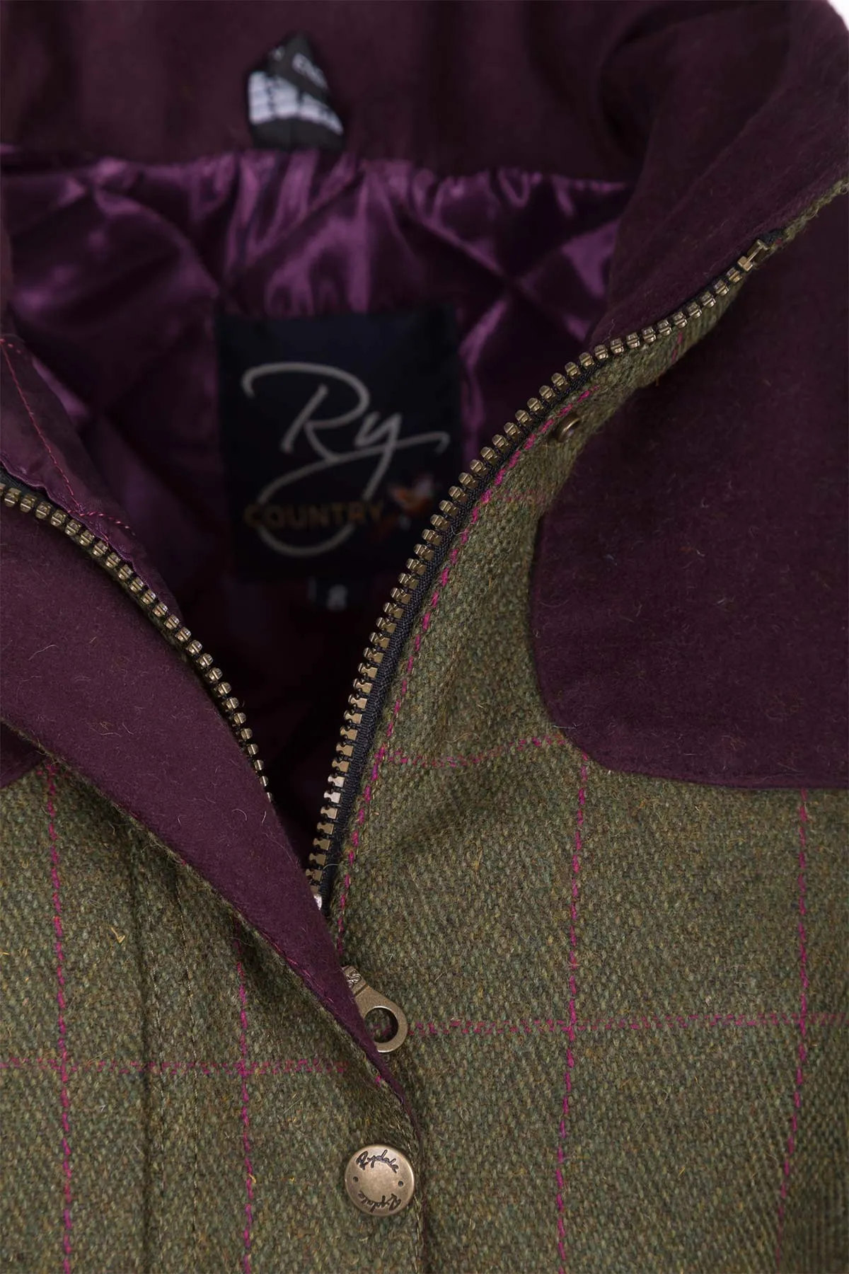 Ladies Tweed Gilet - Bramham II