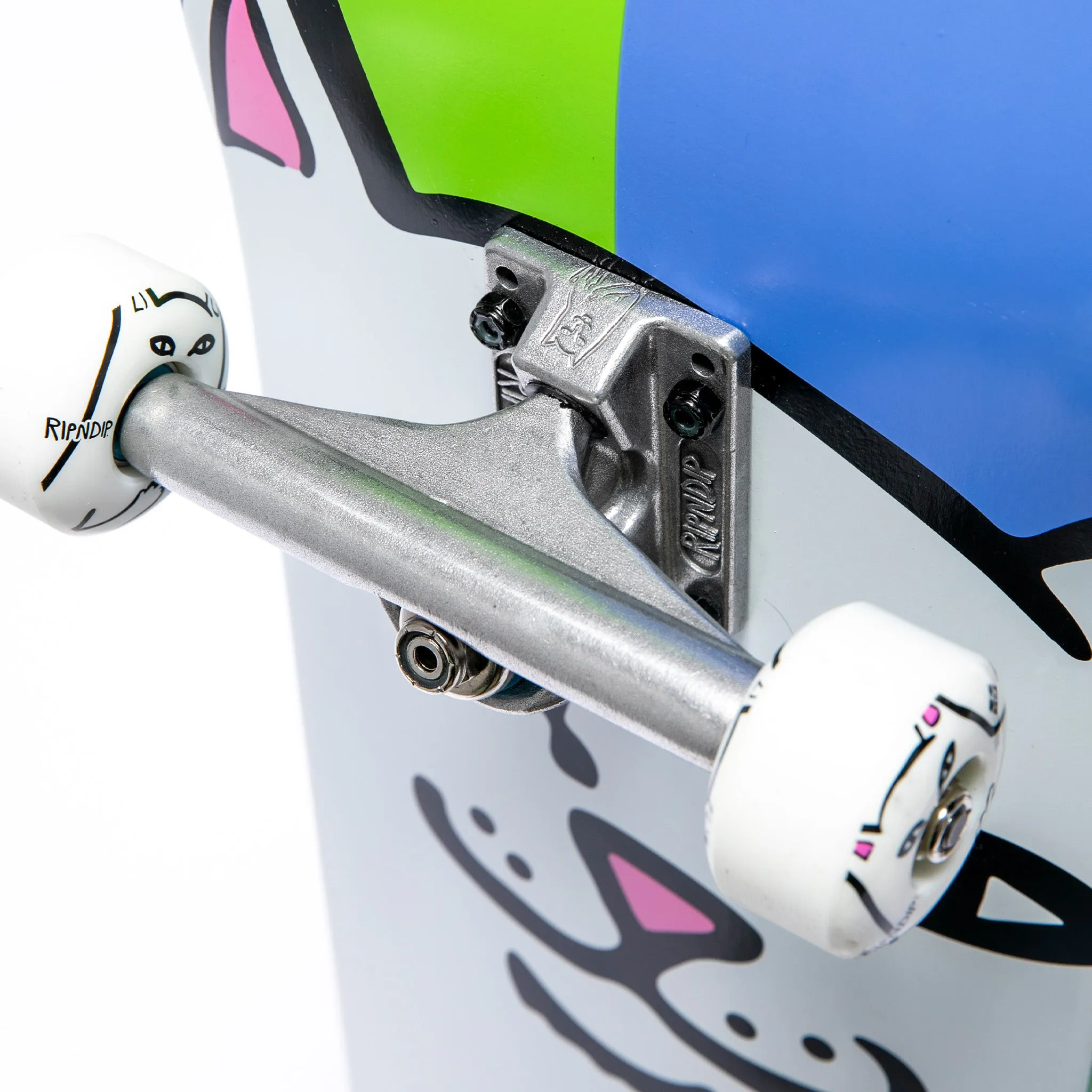 Lord Nermal Complete Skateboard (Green/Blue)