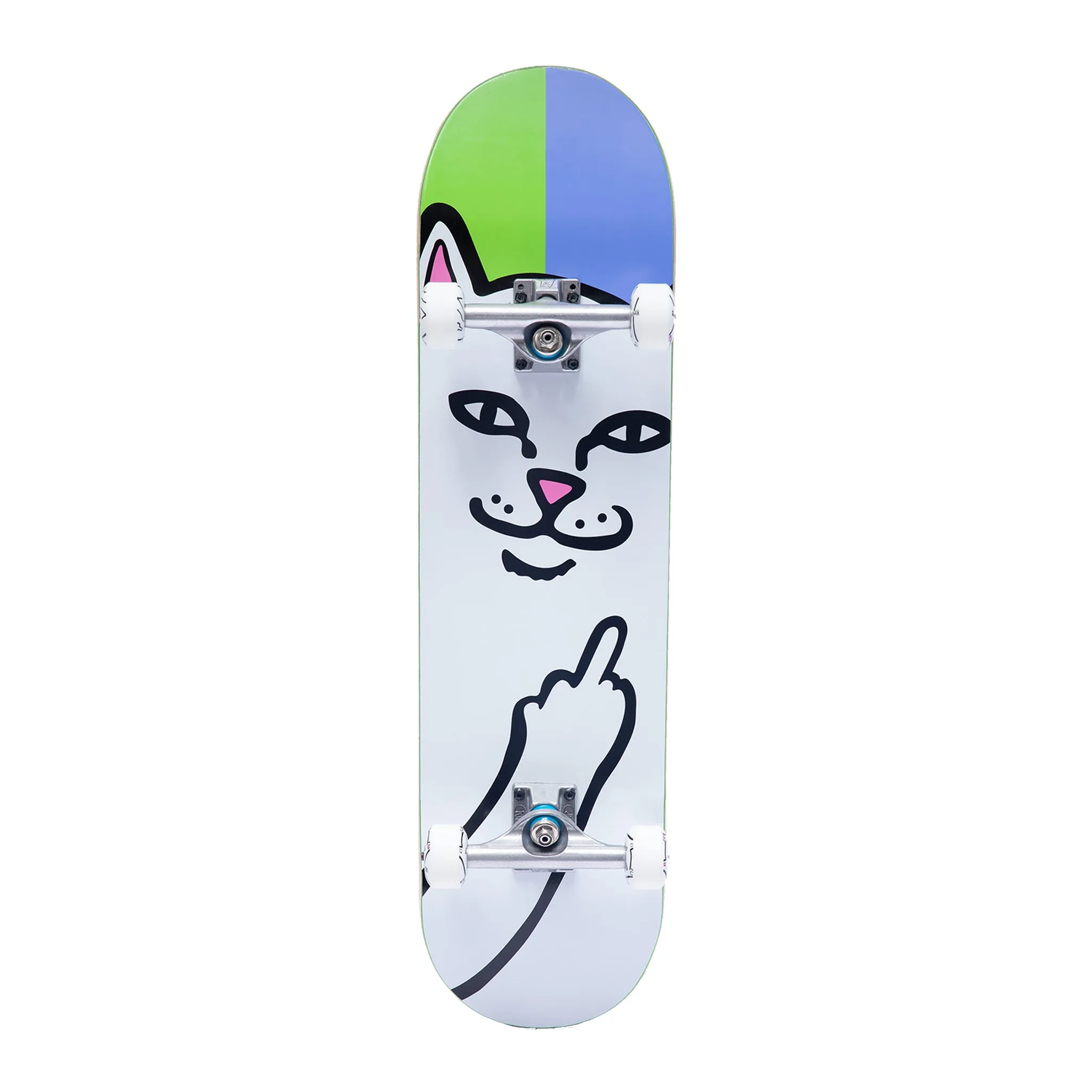 Lord Nermal Complete Skateboard (Green/Blue)