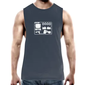 Make Your Own Commodore Mens Barnard Tank Top Tee