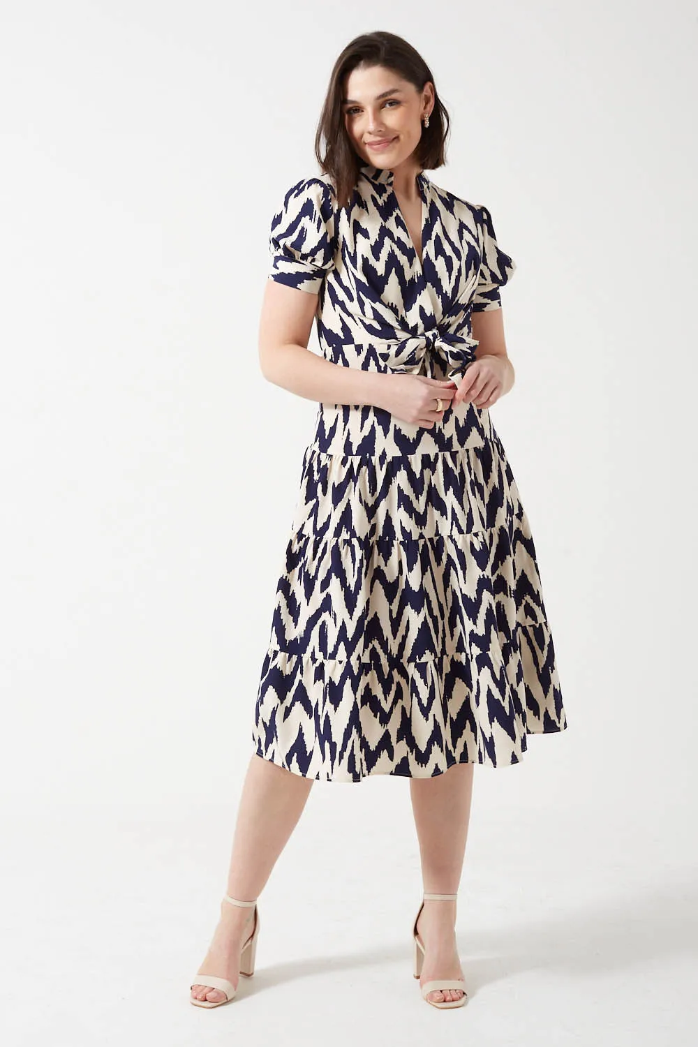 Marc Angelo Knot Front Dress