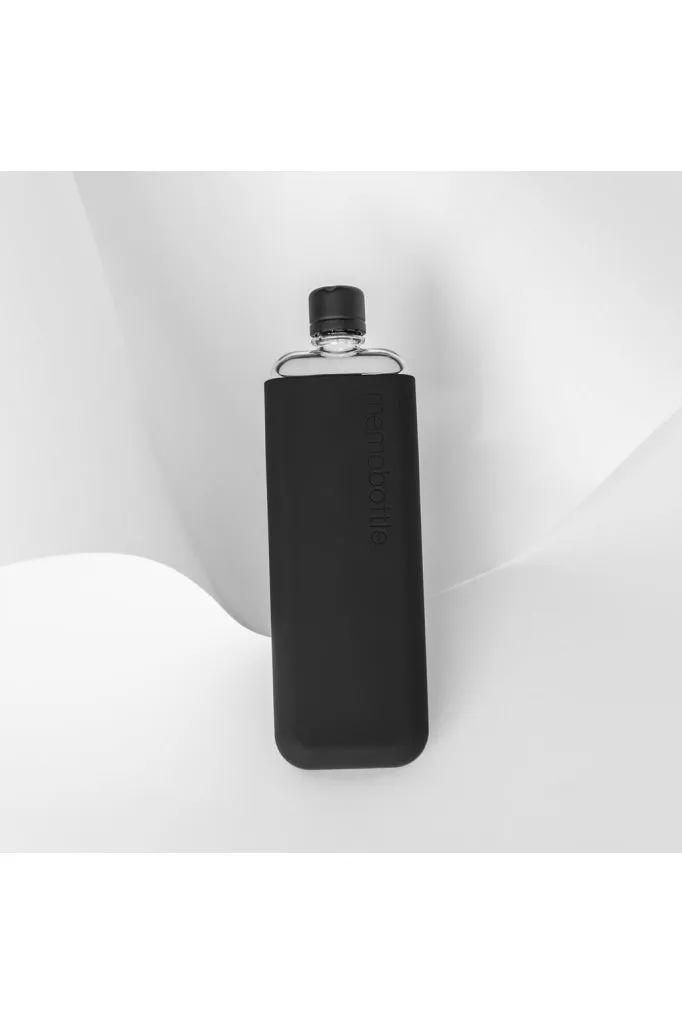 Memobottle - Slim Silicone Sleeve - Black