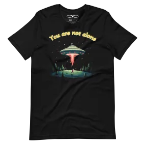 Men's Alien Abduction You Are Not Alone Graphic T-Shirt