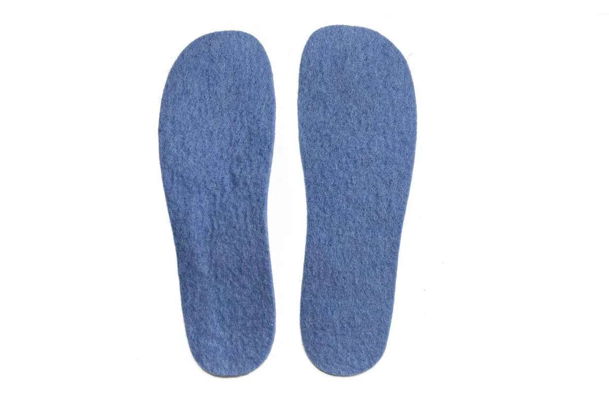 Men's Felt Insole - Sky Blue