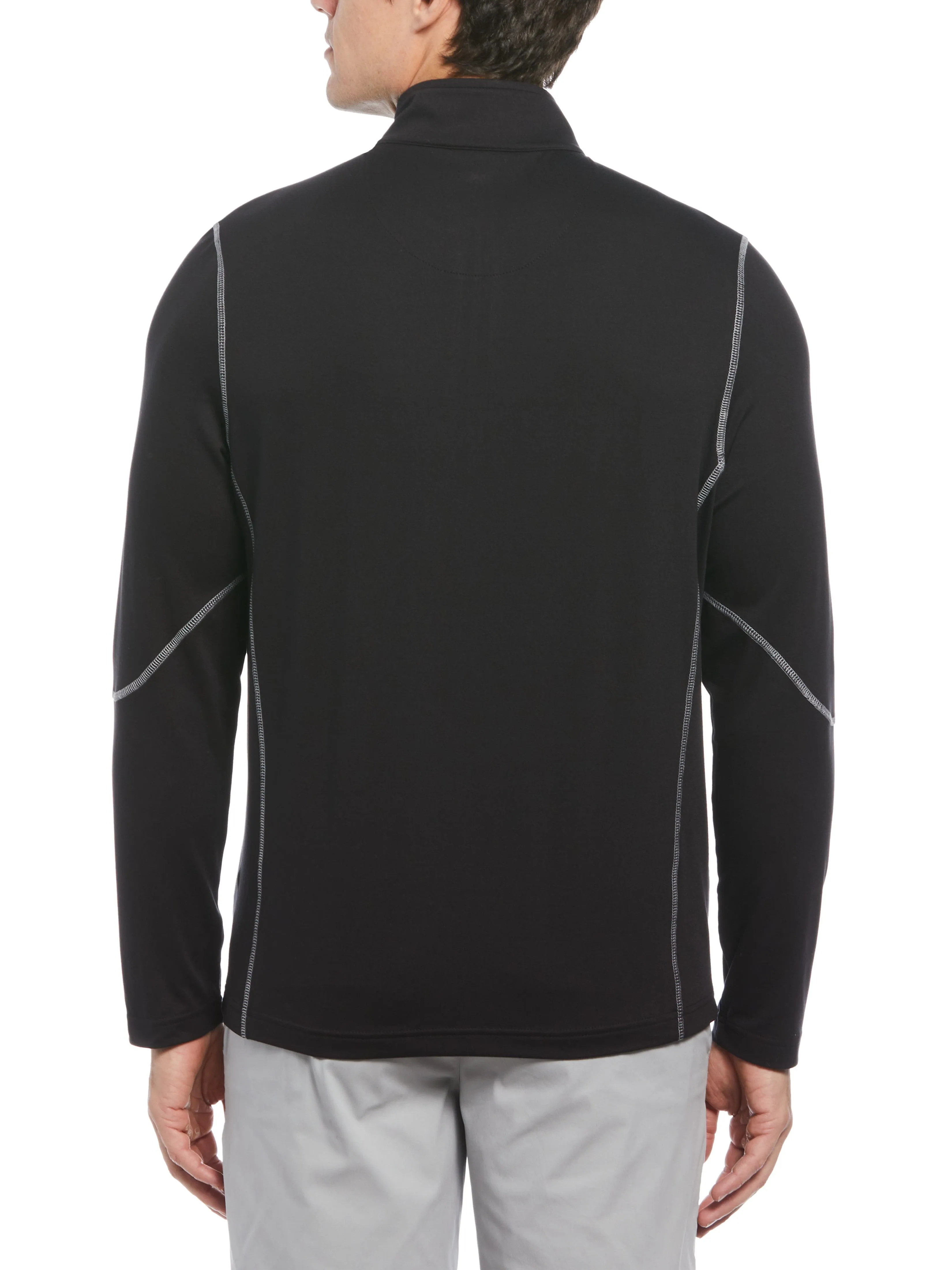 Mens Lightweight Quarter Zip Golf Pullover