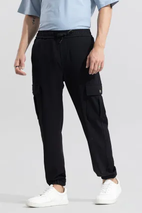 MetroMover Black Cargo Jogger