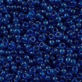 Miyuki Boncuk, MiyukiRoundBeads 6/0-0149 Transparent Capri Blue