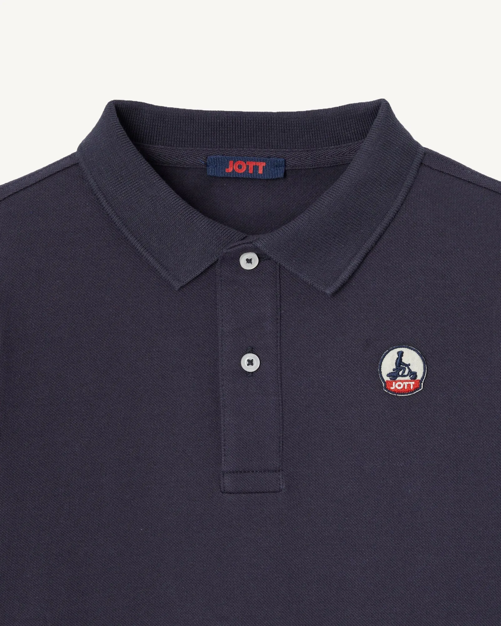 Navy Salvador children's polo shirt