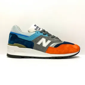 NEW BALANCE M997NAG BLUE GREY ORANGE MEN MADE IN USA