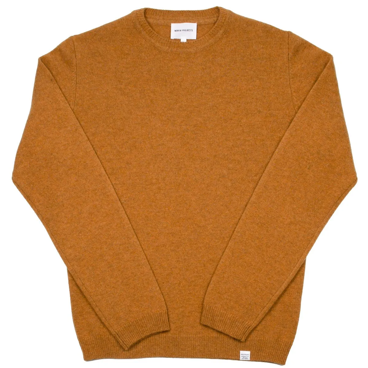 Norse Projects - Sigfred Lambswool Sweater - Mustard Yellow