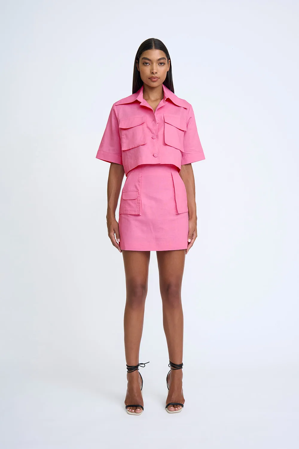 Pink Salt Pocket Mini Skirt | Final Sale - Pink Salt