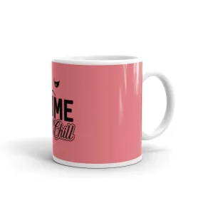 "Anime and Chill-Sad" Mug (Pink)