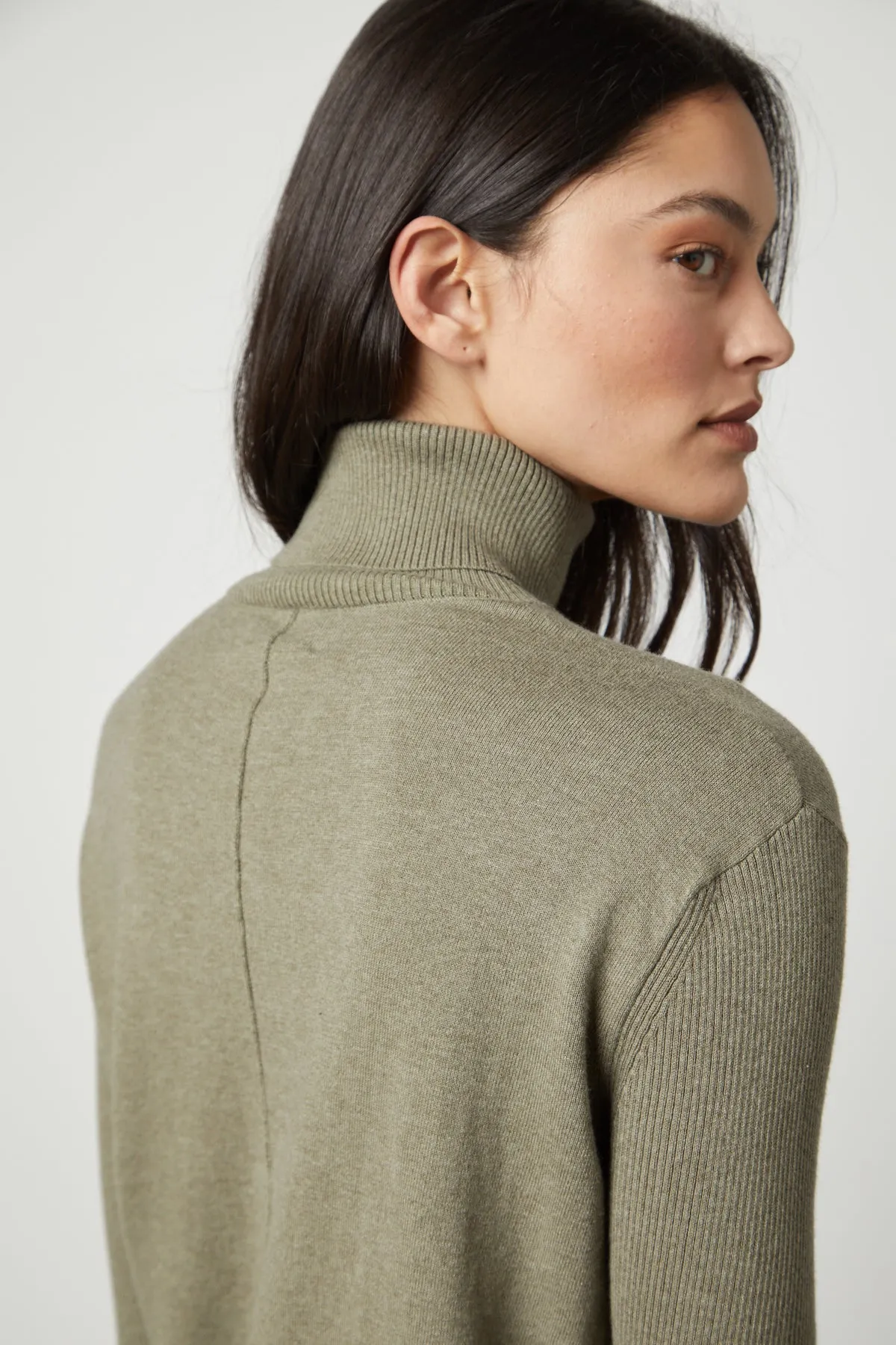 SALLY MOCK NECK SWEATER