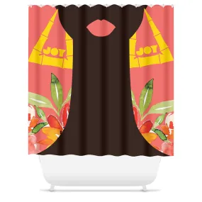 Spring Bamboo: Boy - Shower Curtains