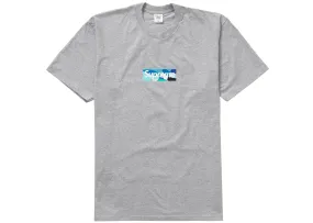 Supreme Emilio Pucci Box Logo Tee Heather Grey/Blue