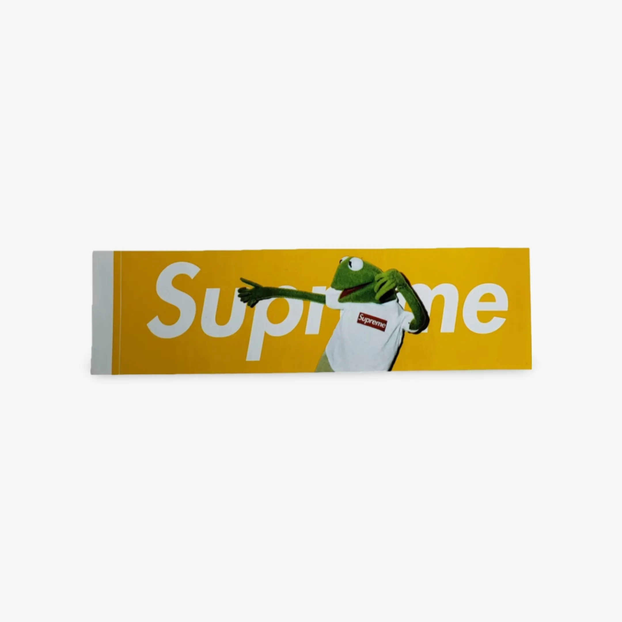 Supreme Sticker 'Box Logo Kermit The Frog' (Set of 3) Red / Blue / Yellow 2008