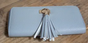 Tizzy Tassel Purse - Blue