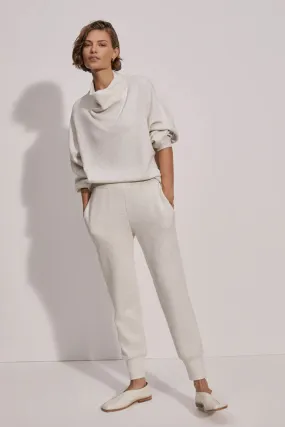 Varley - The Slim Cuff Pant 27.5 - Ivory Marl