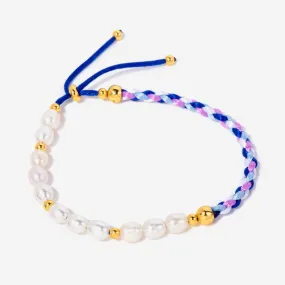 Zara Pearl Cord Bracelet