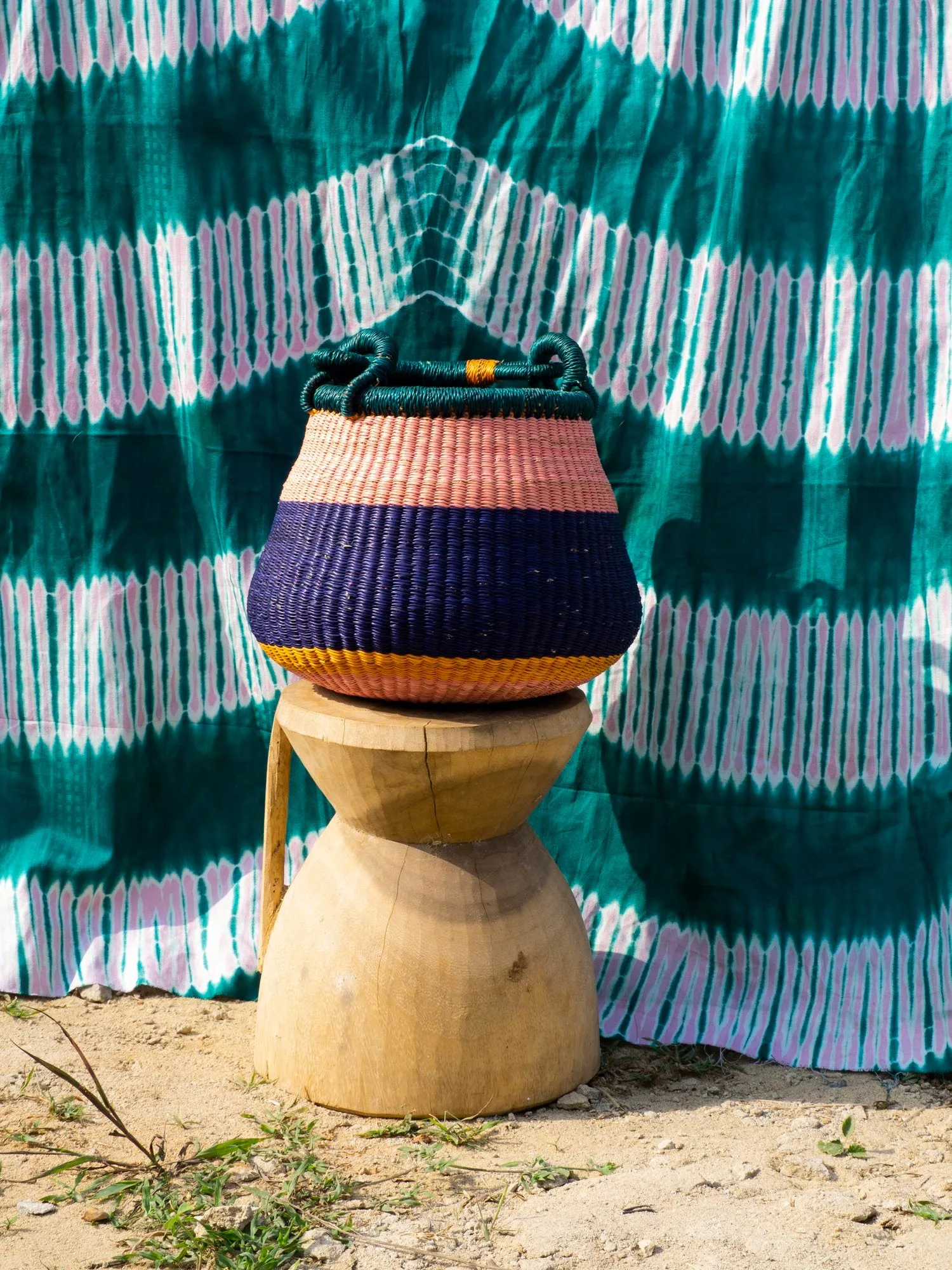 Zoore Color Block Basket